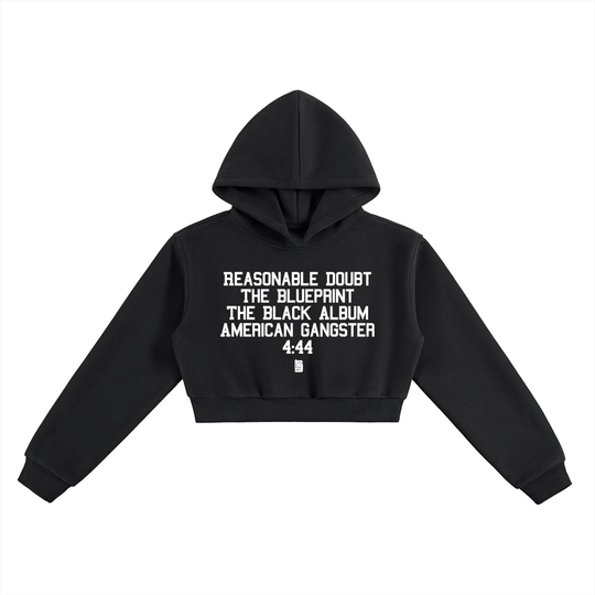 BX x BK 30th Anniversary Cropped Hoodie by Bronx Native — BX x BK 30th Anniversary Stadium Series product image