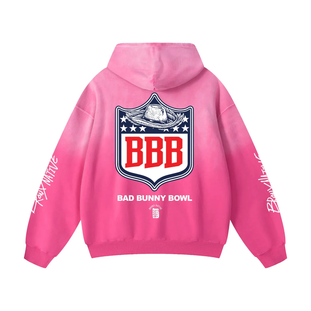 Benito Bowl Official Heavyweight Sunfade Oversized Hoodie