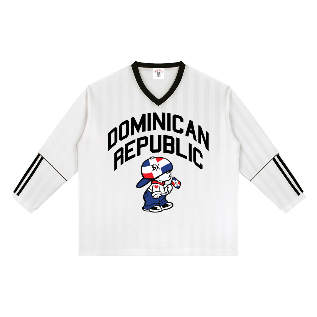 Unisex Striped Soccer Jersey