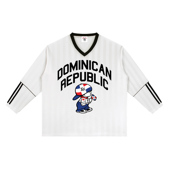 Unisex Striped Soccer Jersey
