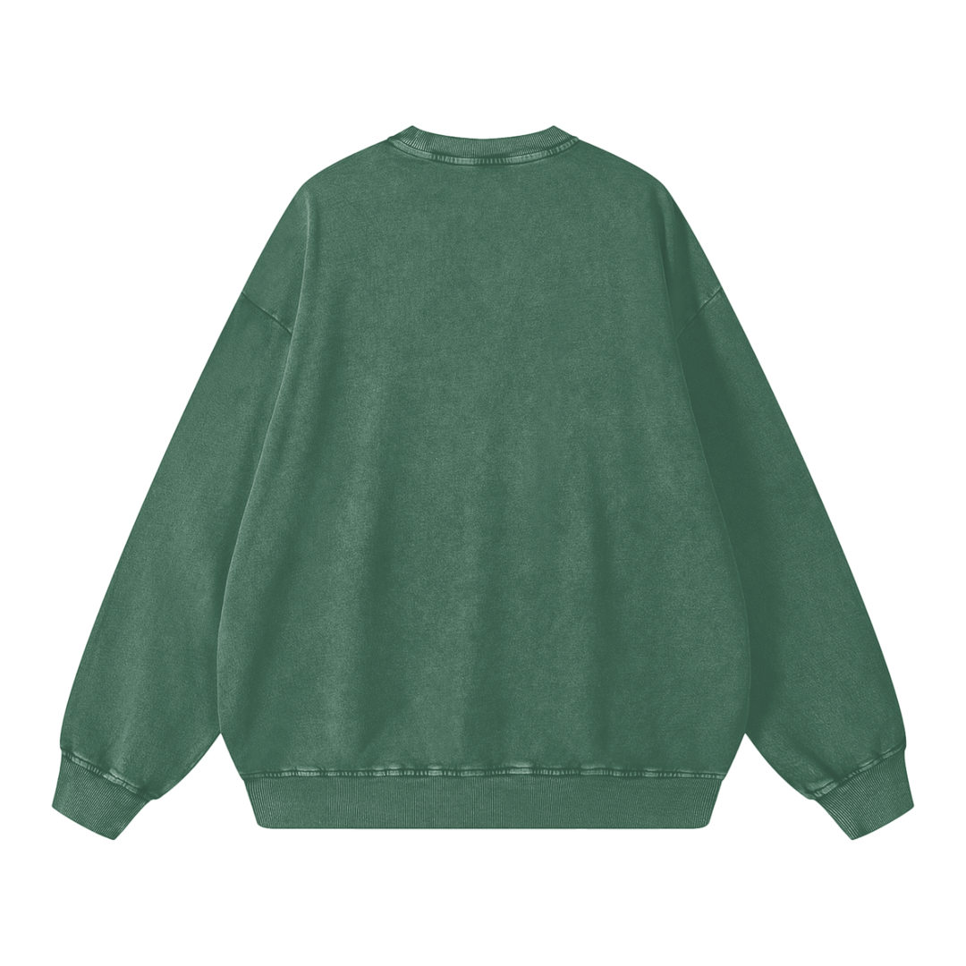 The Boogie Down BX Snow Washed Oversized Sweatshirt