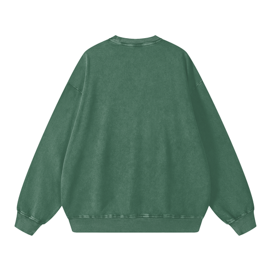 The Boogie Down BX Snow Washed Oversized Sweatshirt