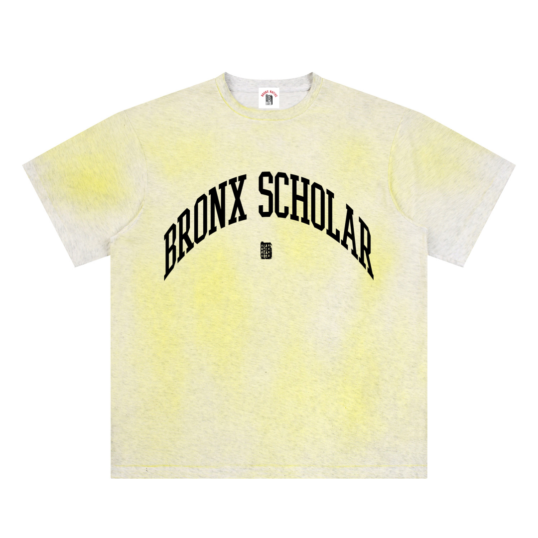 Bronx Scholar Sun Fade Hand-Painted T-Shirt