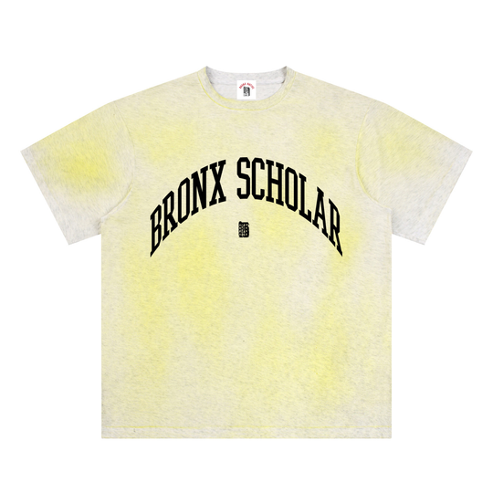 Bronx Scholar Sun Fade Hand-Painted T-Shirt