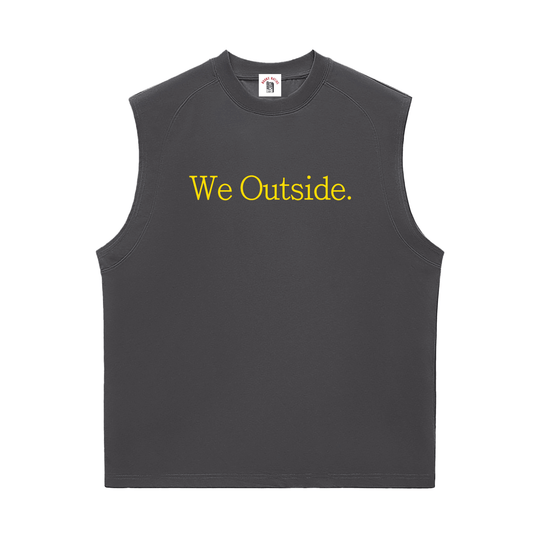 We Outside. Sorona Quick-Dry Cooling Tank Top by Bronx Native for New York summer