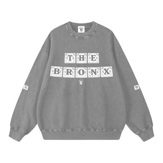 Bronx Cinco de Mayo Exclsuive Snow Washed Oversized Sweatshirt