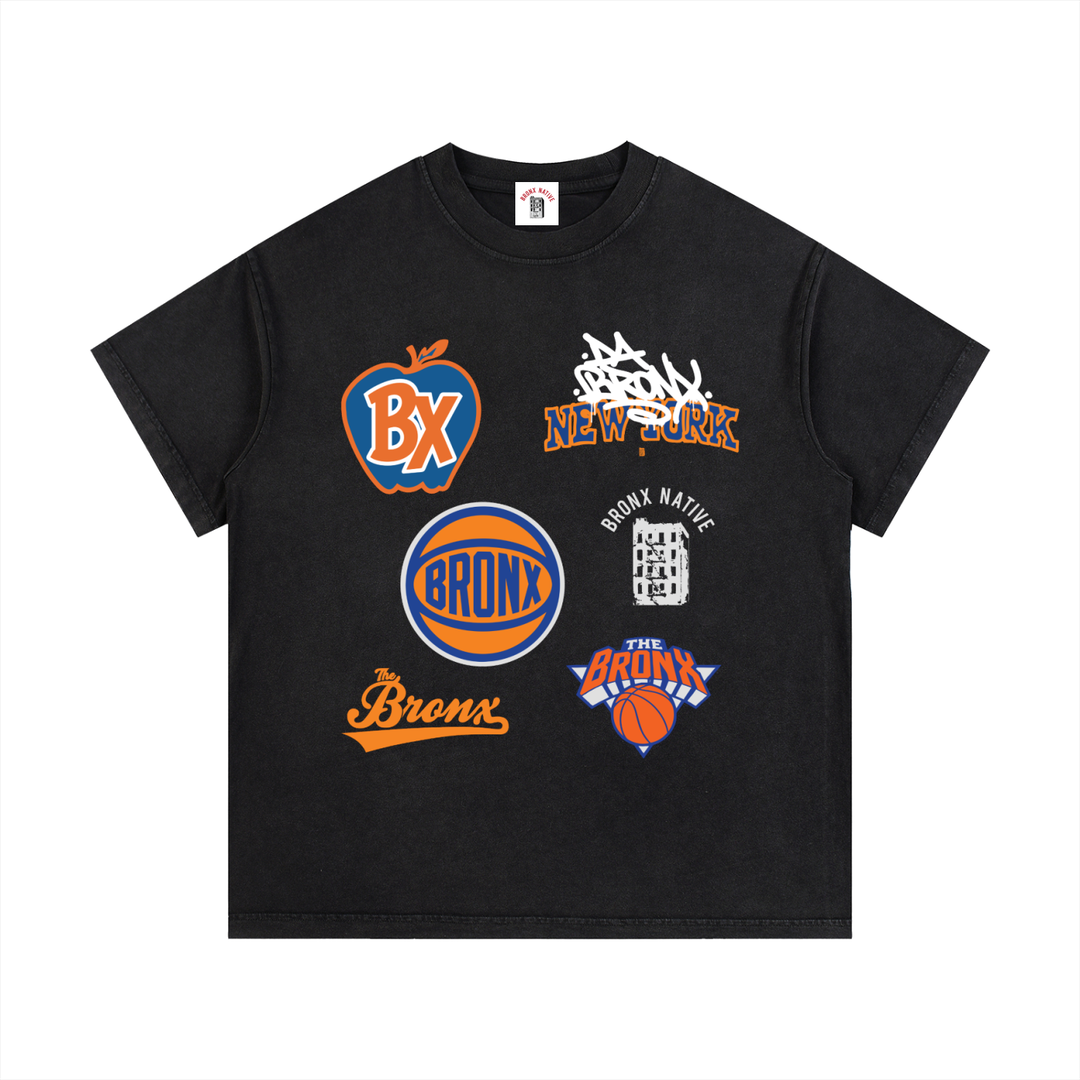 Bronx Basketball 2026 Finals Vintage Wash T-Shirt - Dark product image 1 of 10 by Bronx Native