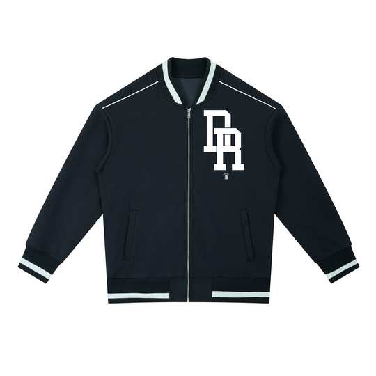 DR Independence Contrast Piping Zip Bomber Jacket