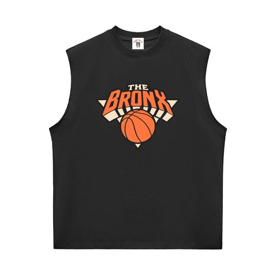Bronx Basketball 2026 Playoff Edition Sorona Quick-Dry Cooling Tank Top by Bronx Native