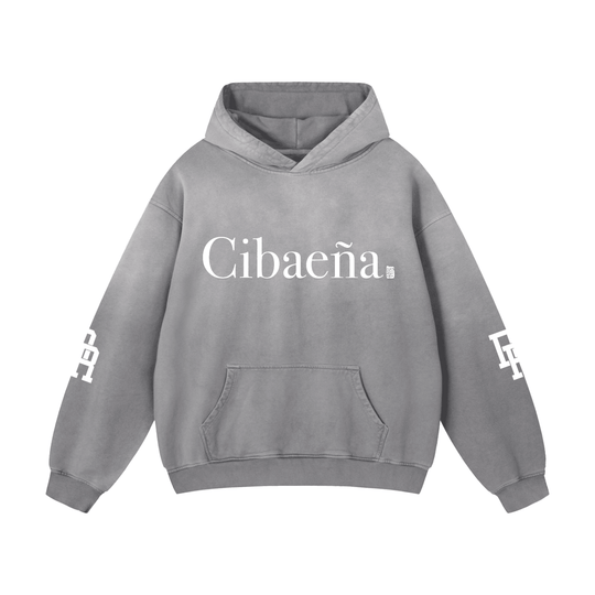 Cibaeña Heavyweight Sunfade Oversized Hoodie