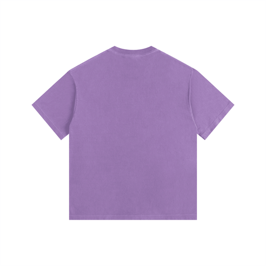 Platano Power Vintage Washed Oversized Cotton T-Shirt