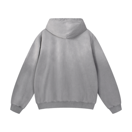 I Love Bronx Girls Heavyweight Sunfade Oversized Hoodie
