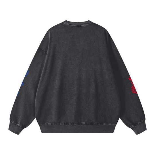 Bronx Coqui PR Edition Snow Washed Oversized Sweatshirt