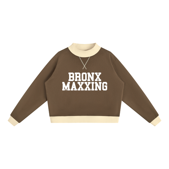 Bronx Summer Color Pop Mock Neck Crewneck by Bronx Native — Summer Collection product image