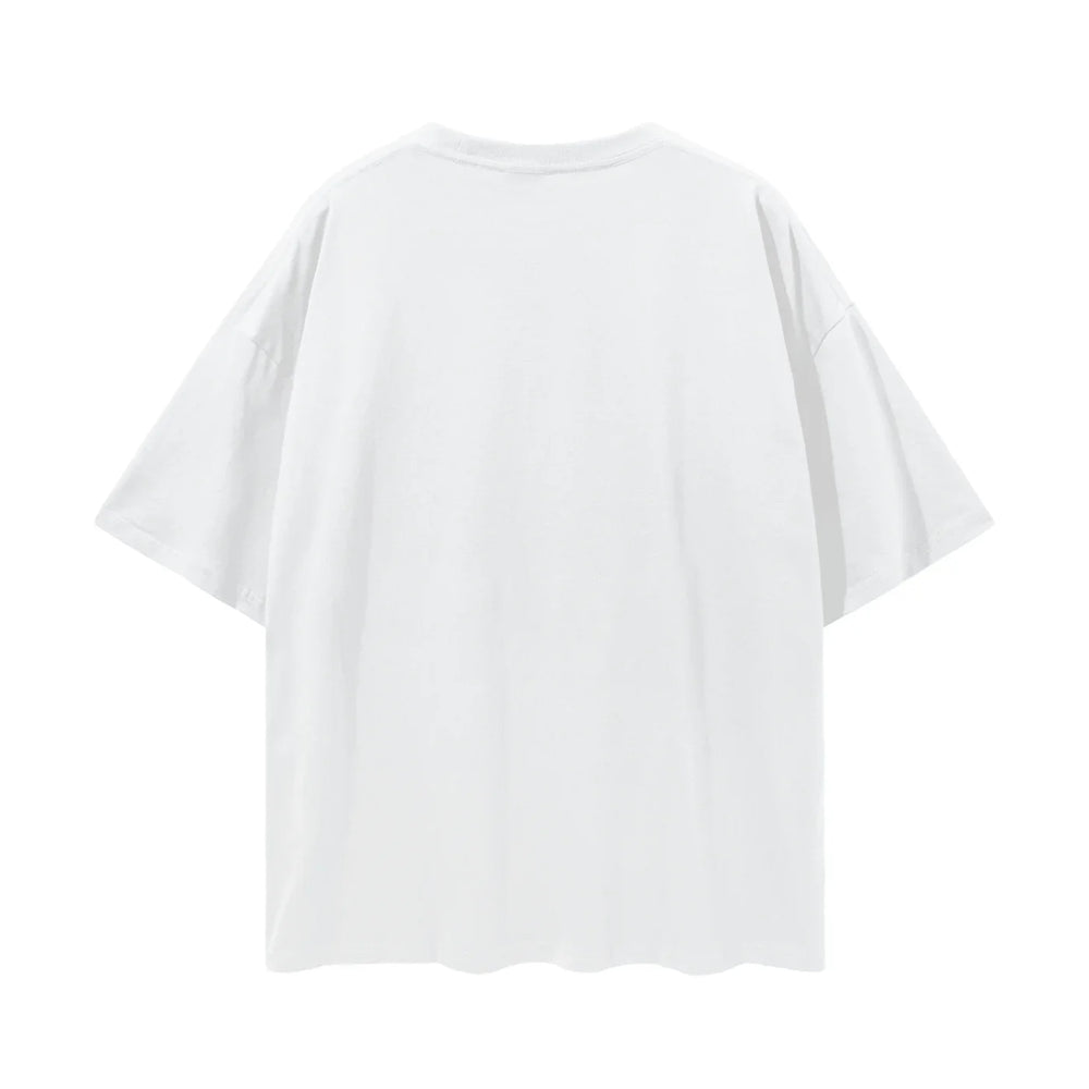 EL BRONX Valentine Streetwear Loose Drop Shoulder T-Shirt