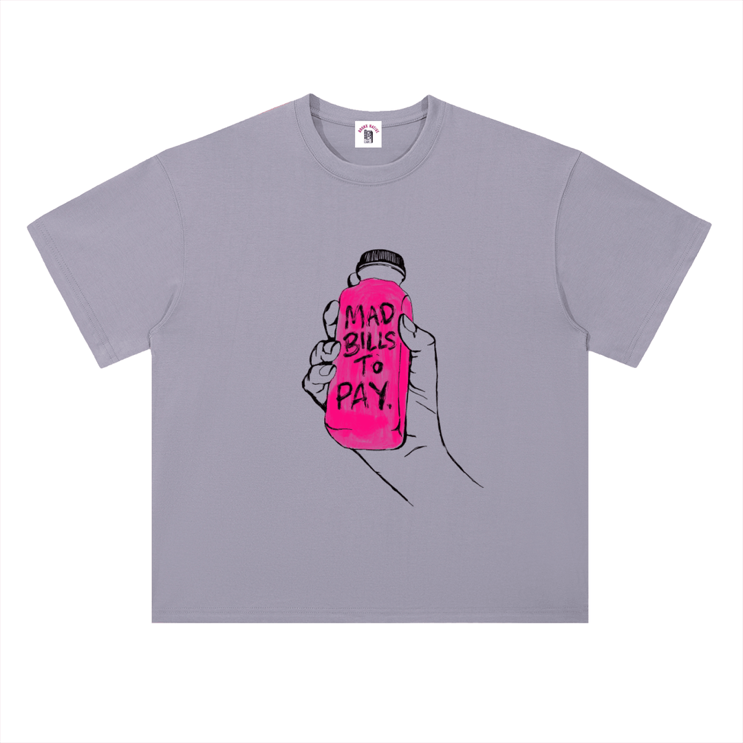 Mad Bills to Pay x BXN Heavyweight Drop Shoulder Tee (Lim. Ed. Drop)