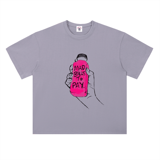 Mad Bills to Pay x BXN Heavyweight Drop Shoulder Tee (Lim. Ed. Drop)