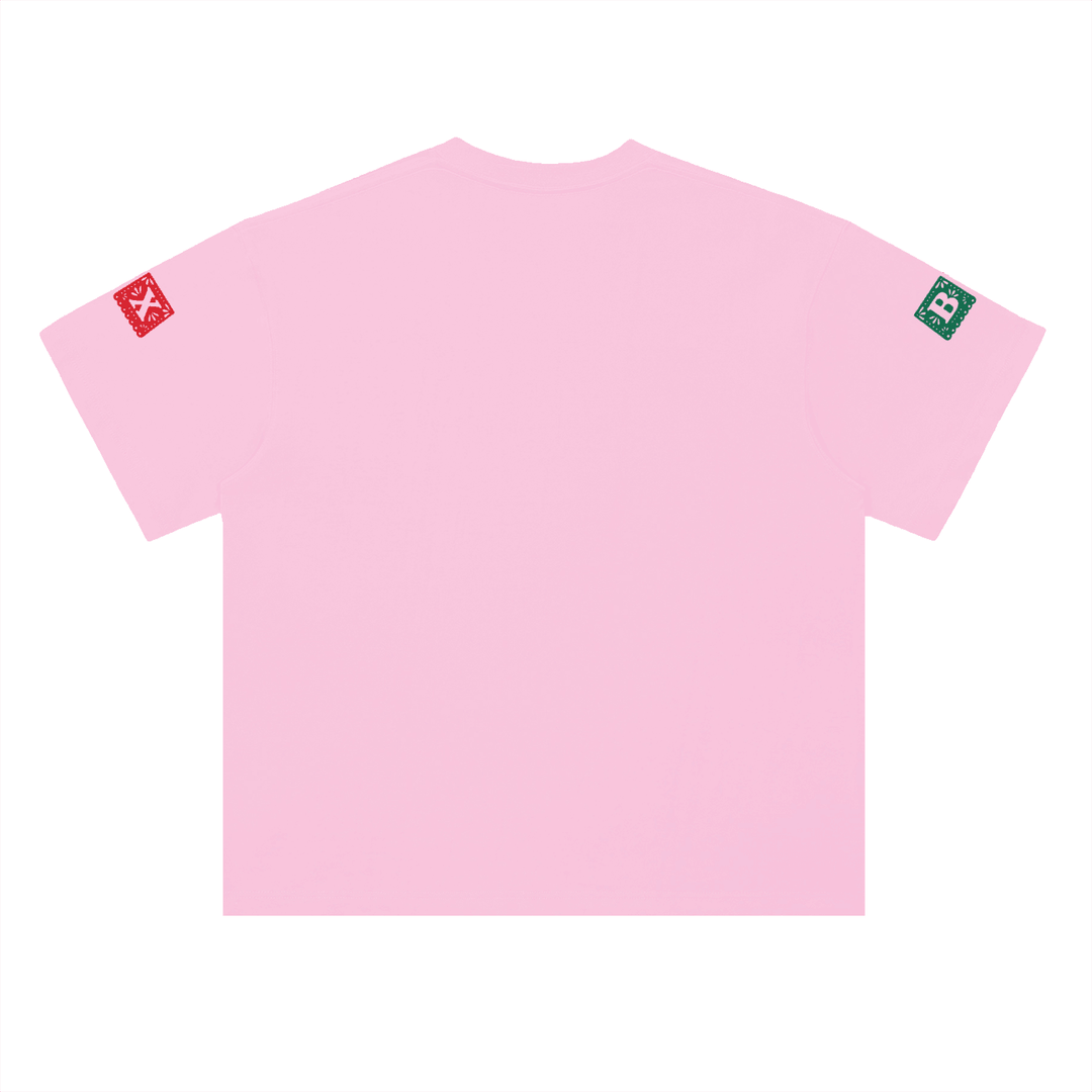 Que Viva La Raza Heavyweight Drop Shoulder Cotton T-Shirt by Bronx Native