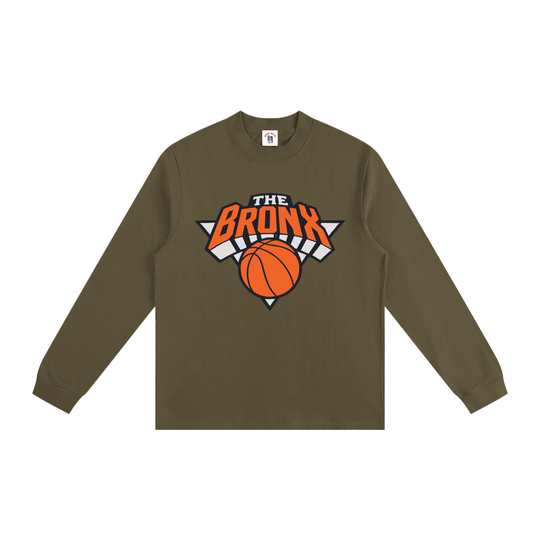 Bronx Basketball 2026 Playoffs Essential Non-Shrink Mock Neck Sweatshirt