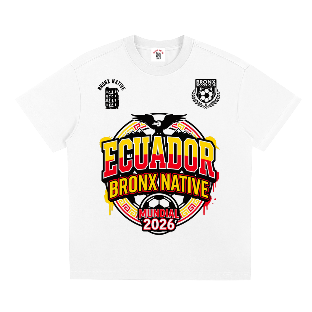 Ecuador x Bronx Native World Cup T-Shirt