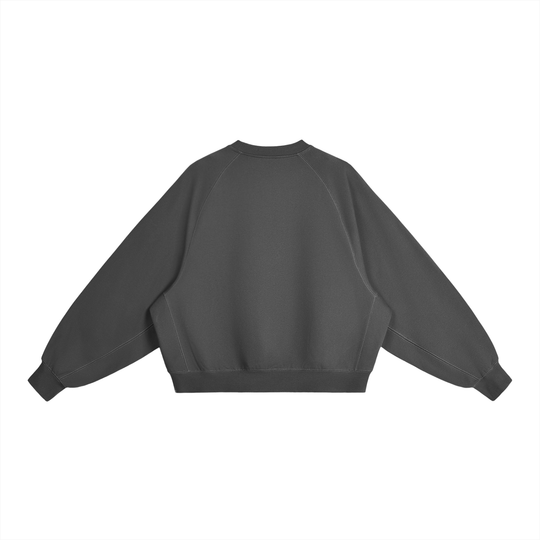 EL BRONX Essential Heavyweight Dolman Sleeve Boxy Sweatshirt