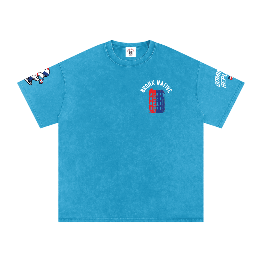 Dominican Made BXN Lim. Ed. Snow Washed Tee by Bronx Native