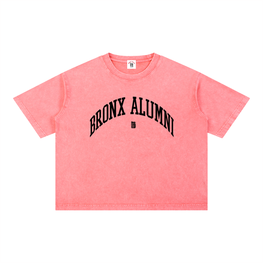 Bronx Alumni Wash Boxy Cotton T-Shirt