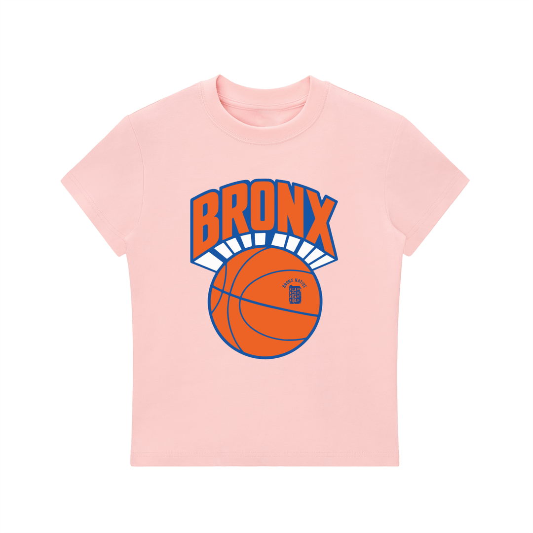 Bronx Basketball 2026 Playoff Edition Women's Essential Bodycon Crewneck T-Shirt by Bronx Native