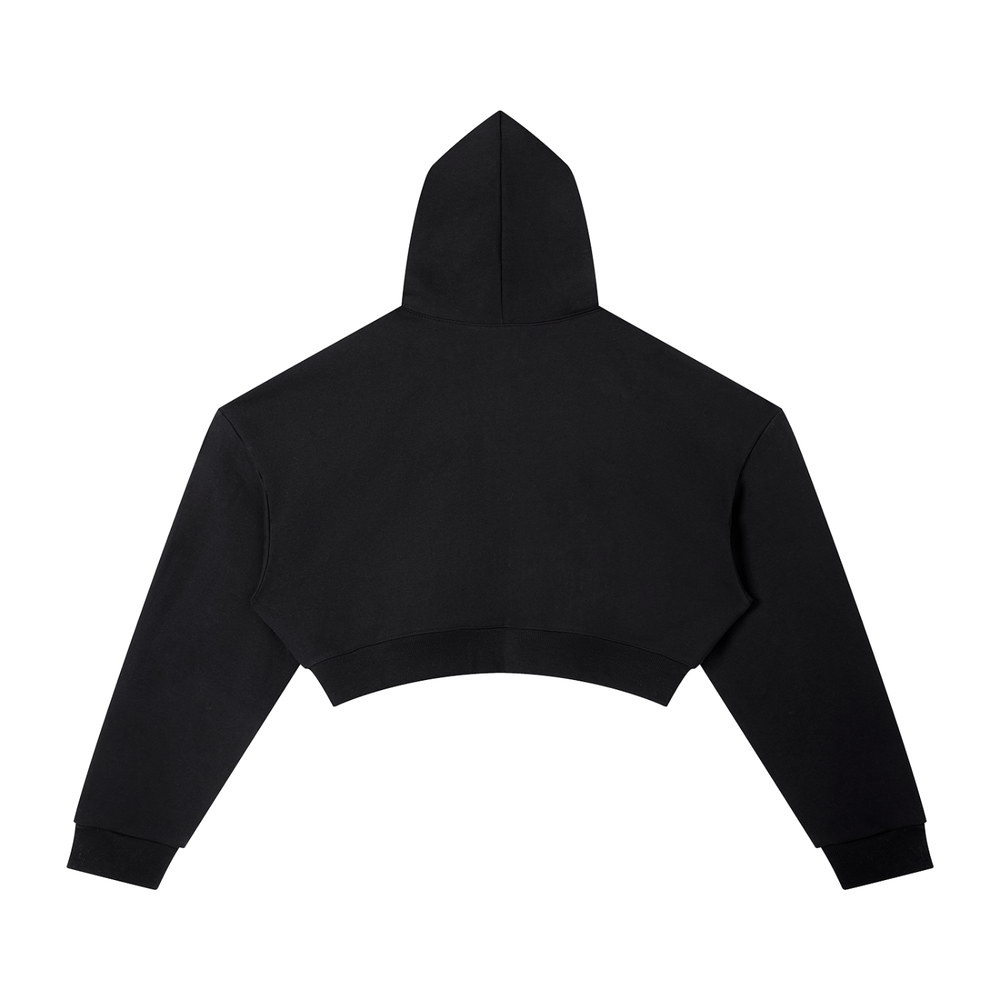 Cibaeño Womens Essential Cropped Hoodie