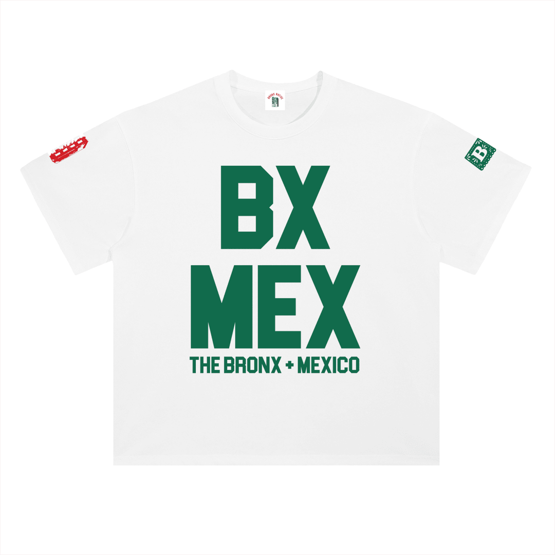 BX Mex Heavyweight Drop Shoulder Cotton T-Shirt by Bronx Native