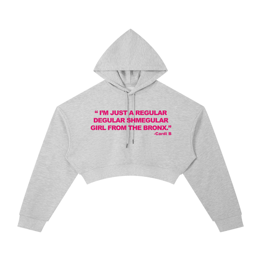 Regular Shmegular Essential Cropped Hoodie