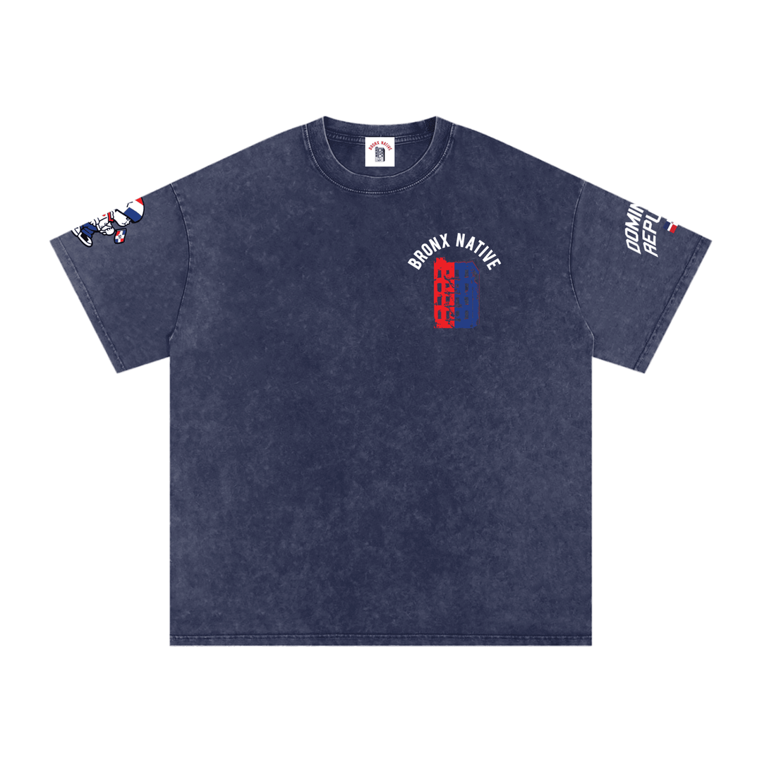 Dominican Made BXN Lim. Ed. Snow Washed Tee by Bronx Native
