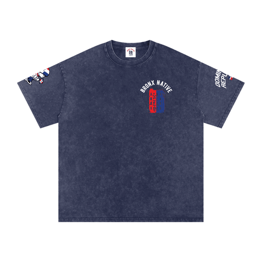 Dominican Made BXN Lim. Ed. Snow Washed Tee by Bronx Native