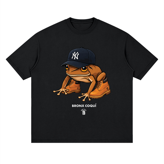 Bronx Coqui PR Edition Streetwear Loose Drop Shoulder T-Shirt