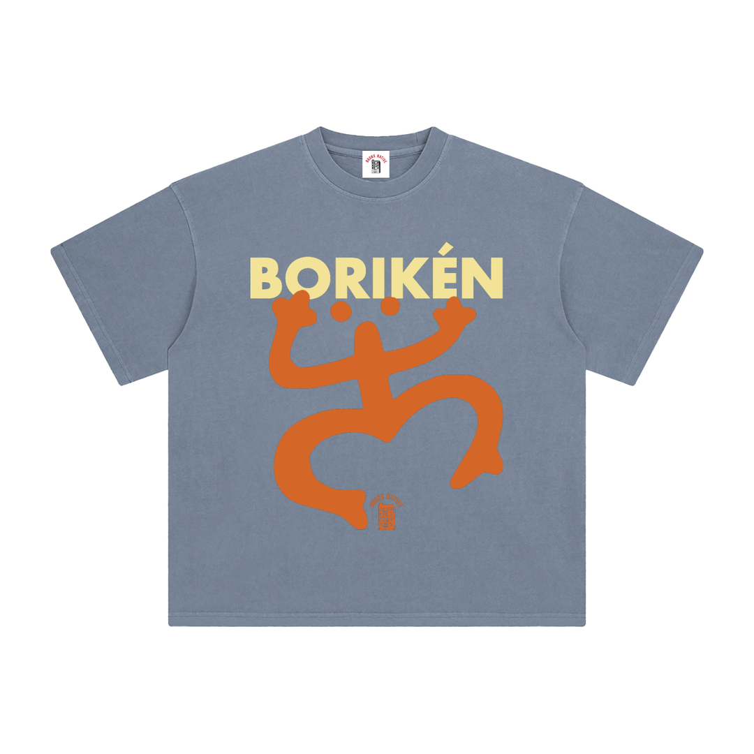 Borikén Enzyme Washed T-Shirt by Bronx Native - Puerto Rico Collection