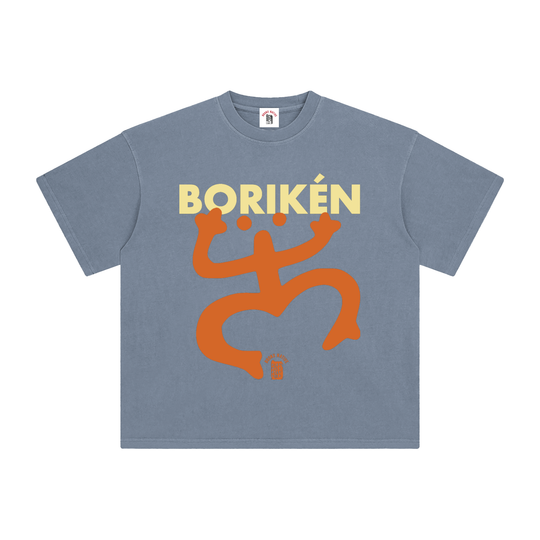 Borikén Enzyme Washed T-Shirt by Bronx Native - Puerto Rico Collection