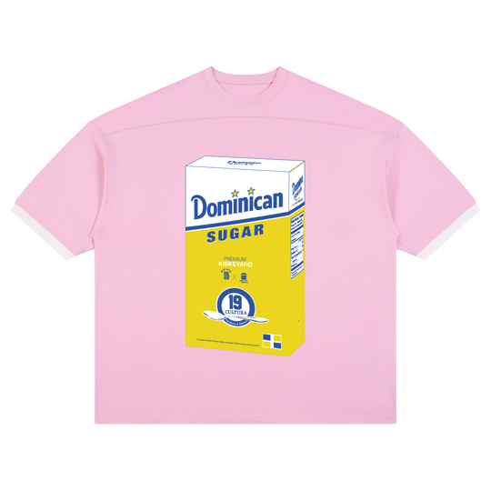 Dominican Sugar Unisex Color Block Drop Shoulder T-Shirt
