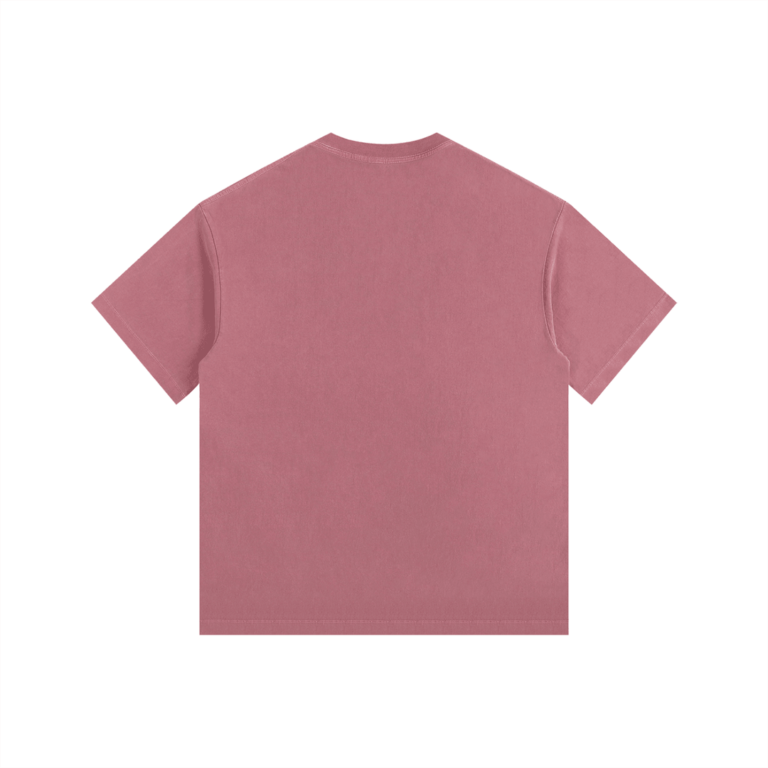 Platano Power Vintage Washed Oversized Cotton T-Shirt