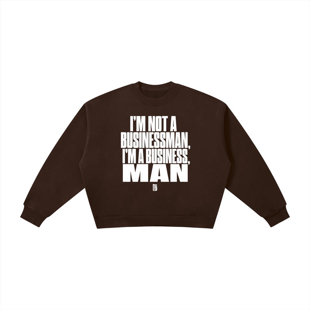 BX x BK 30th Anniversary Boxy Fleece Crewneck by Bronx Native — BX x BK 30th Anniversary Stadium Series product image