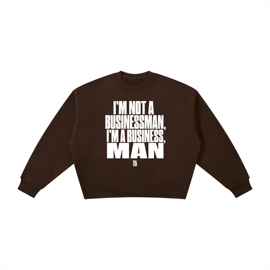 BX x BK 30th Anniversary Boxy Fleece Crewneck by Bronx Native — BX x BK 30th Anniversary Stadium Series product image