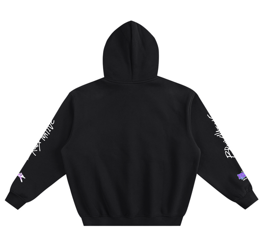 The BR💜NX Be Kind Fleece Boxy Hoodie