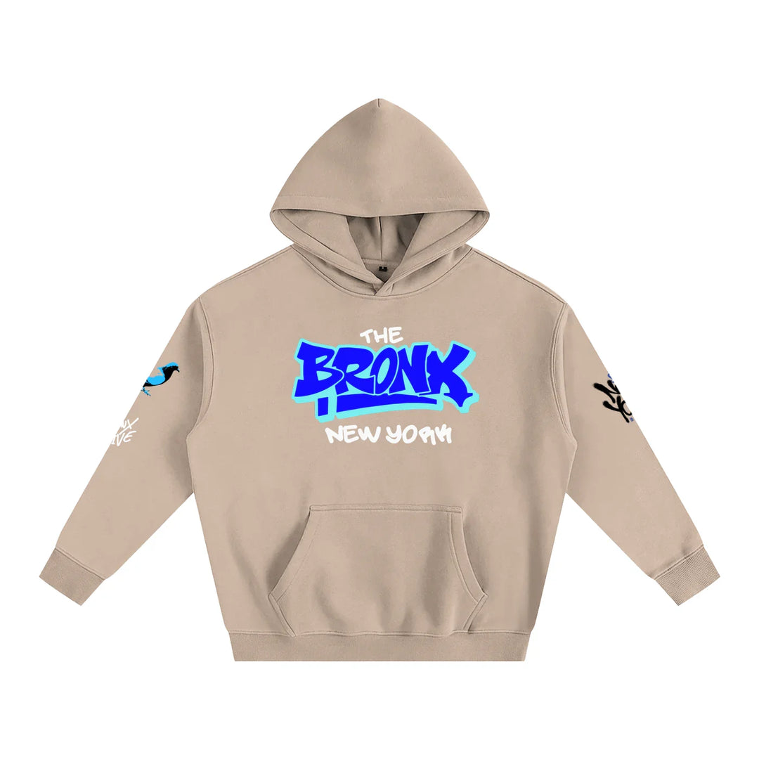 The Bronx NY Oversize Fleeced Hoodie