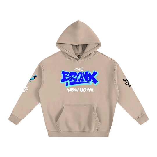 The Bronx NY Oversize Fleeced Hoodie