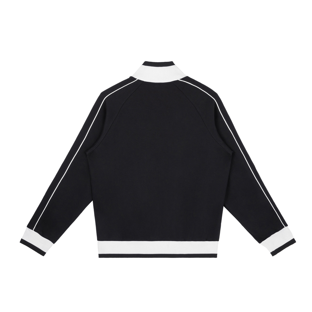 Quarter Waters Color Block Raglan Sleeve Zip Track Jacket