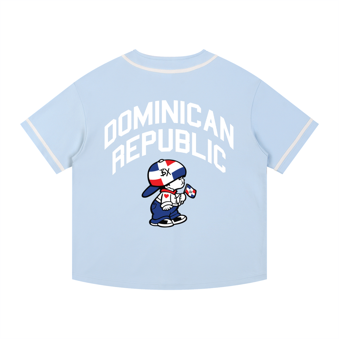 DR Contrast Piped Button-Up Jersey