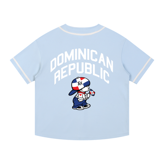 DR Contrast Piped Button-Up Jersey