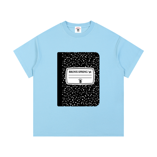 Bronx Spring Composition Notebook Vintage Wash Cotton T-Shirt