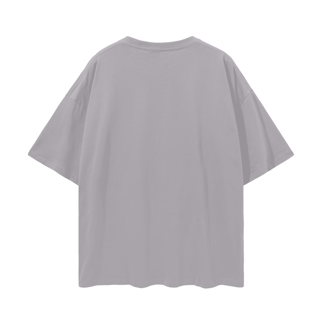 Que Viva la Raza Streetwear Loose Drop Shoulder T-Shirt by Bronx Native for New York summer