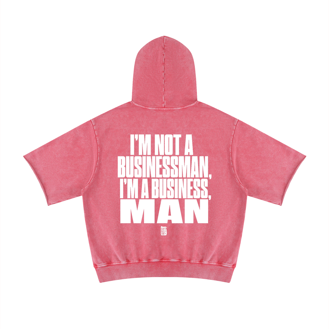 BX x BK 30th Anniversary Mineral Wash SS Hoodie by Bronx Native — BX x BK 30th Anniversary Stadium Series product image