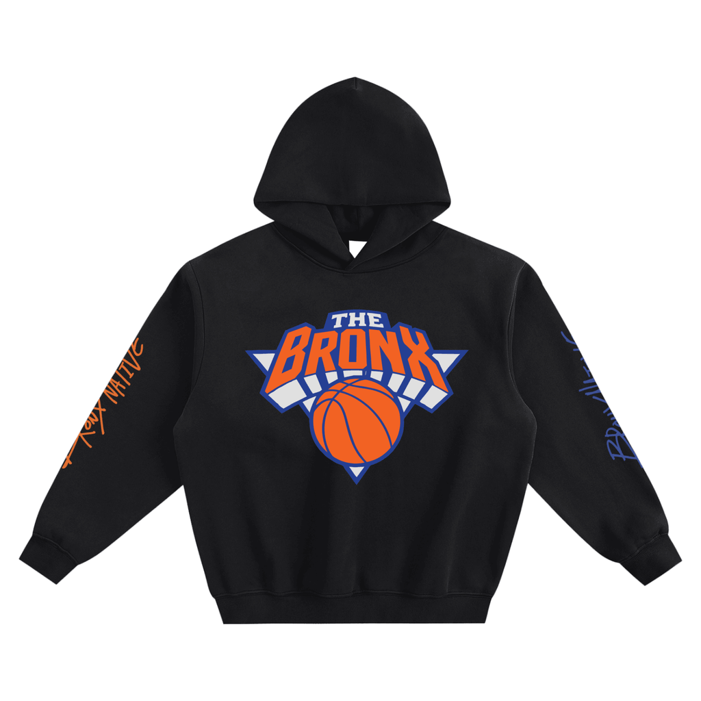 Bronx Basketball 2026 Playoff Edition Fleeced Boxy Hoodie – Bronx